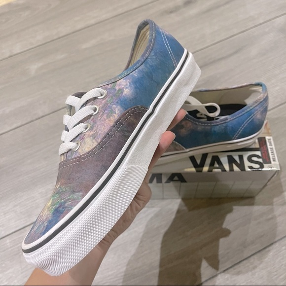 Vans Moma x Authentic Claude Monet Water Lilies - Picture 4 of 7
